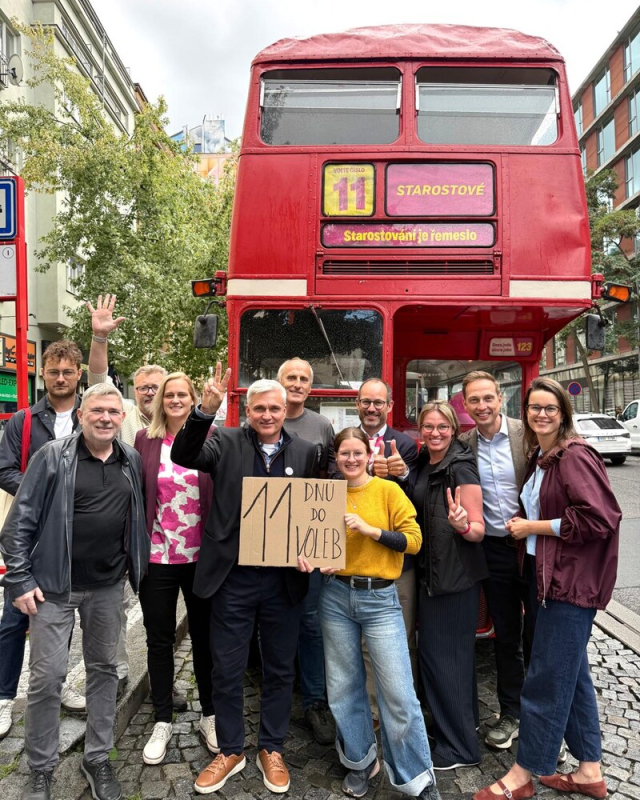 STAN bus v Praze 5